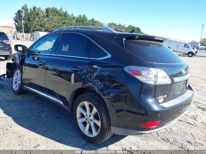 2010 Lexus Rx 350 VIN: 2T2ZK1BAXAC025830 Lot: 39127551