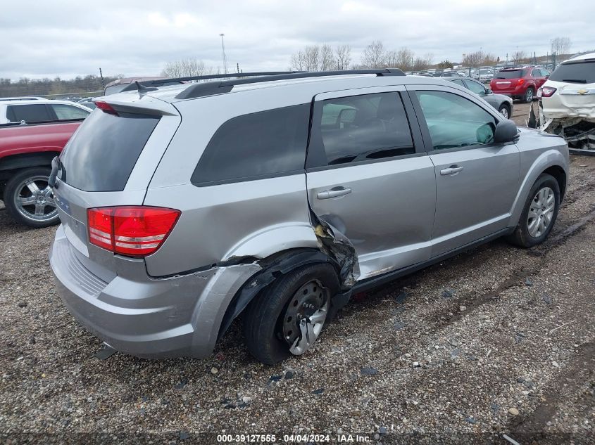 2016 Dodge Journey Se VIN: 3C4PDCAB4GT230643 Lot: 39127555