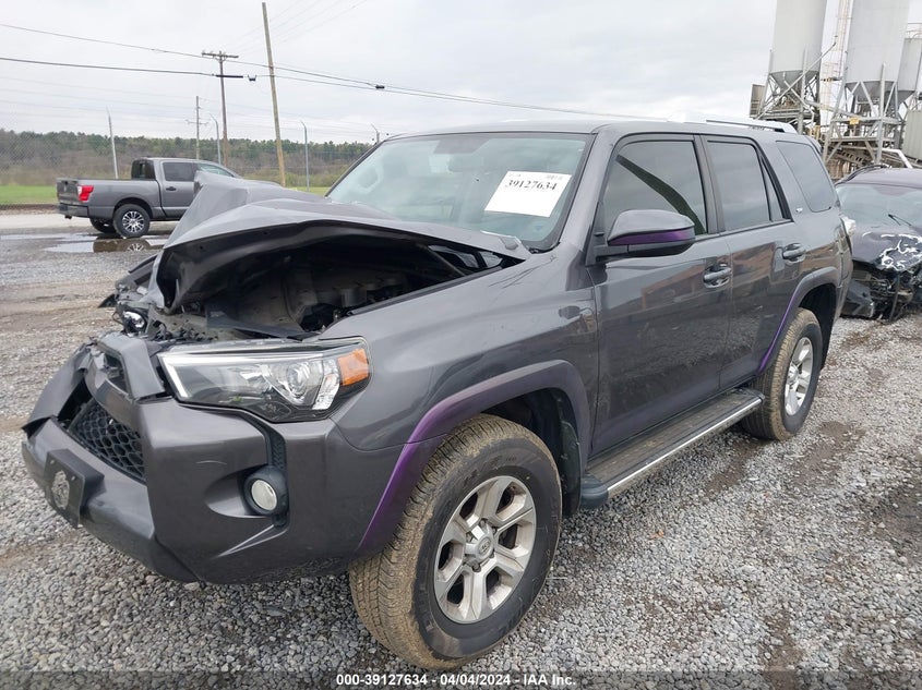 VIN JTEBU5JR0J5583418 2018 TOYOTA 4RUNNER SR5