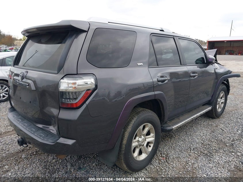 VIN JTEBU5JR0J5583418 2018 TOYOTA 4RUNNER SR5
