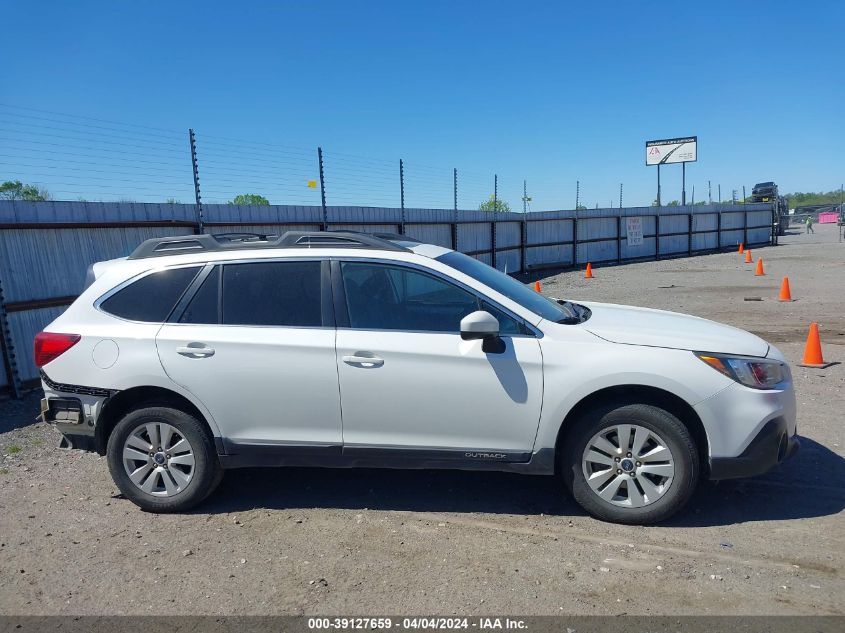 2018 Subaru Outback 2.5I Premium VIN: 4S4BSADC7J3239750 Lot: 39127659