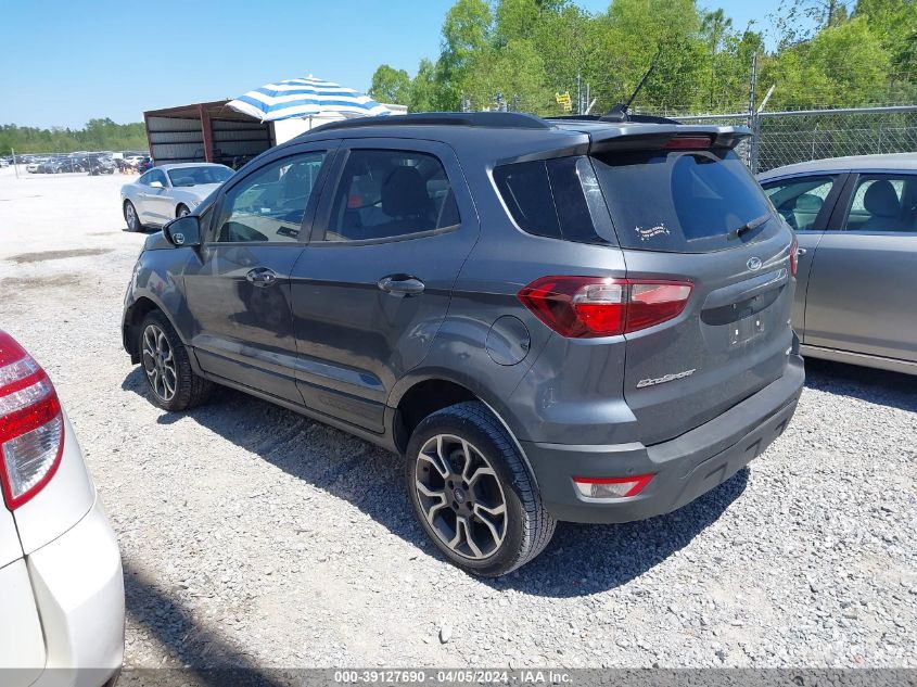 2020 Ford Ecosport Ses VIN: MAJ6S3JL6LC347484 Lot: 39127690