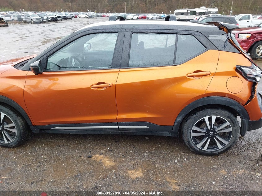 VIN 3N1CP5CU7JL504783 2018 NISSAN KICKS SR