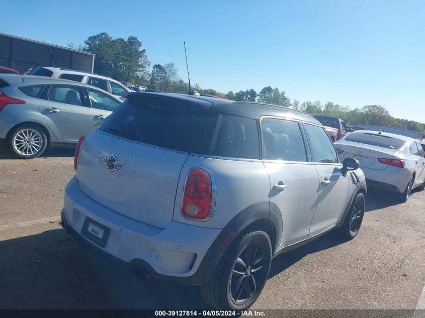 2016 Mini Countryman Cooper S VIN: WMWZC3C57GWT11176 Lot: 39127814