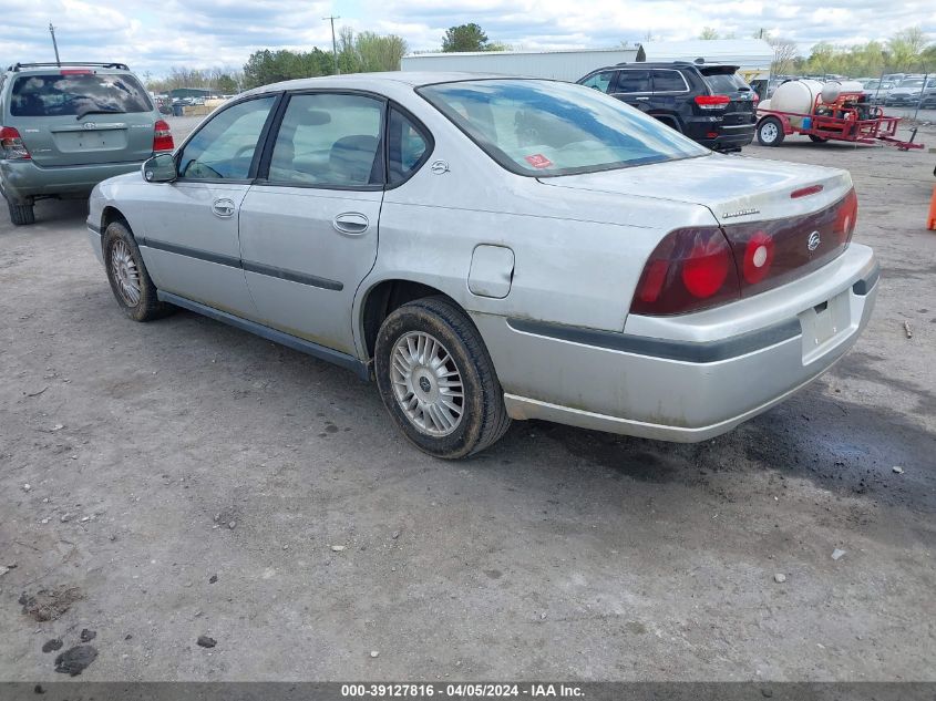 2G1WF55E3Y9246318 | 2000 CHEVROLET IMPALA