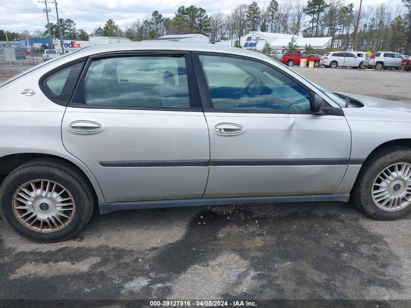 2G1WF55E3Y9246318 | 2000 CHEVROLET IMPALA