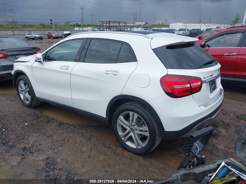 2019 Mercedes-Benz Gla 250 4Matic VIN: WDCTG4GB3KU020045 Lot: 39127826