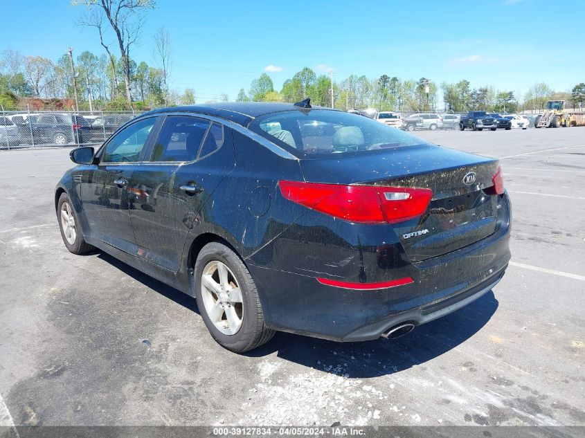 KNAGM4A7XF5652770 | 2015 KIA OPTIMA