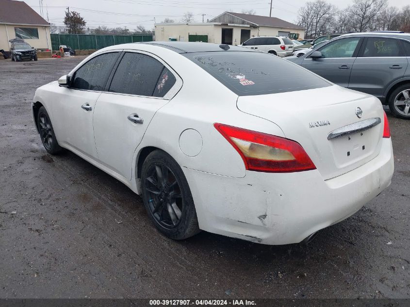 2011 Nissan Maxima 3.5 Sv VIN: 1N4AA5AP5BC809995 Lot: 39127907