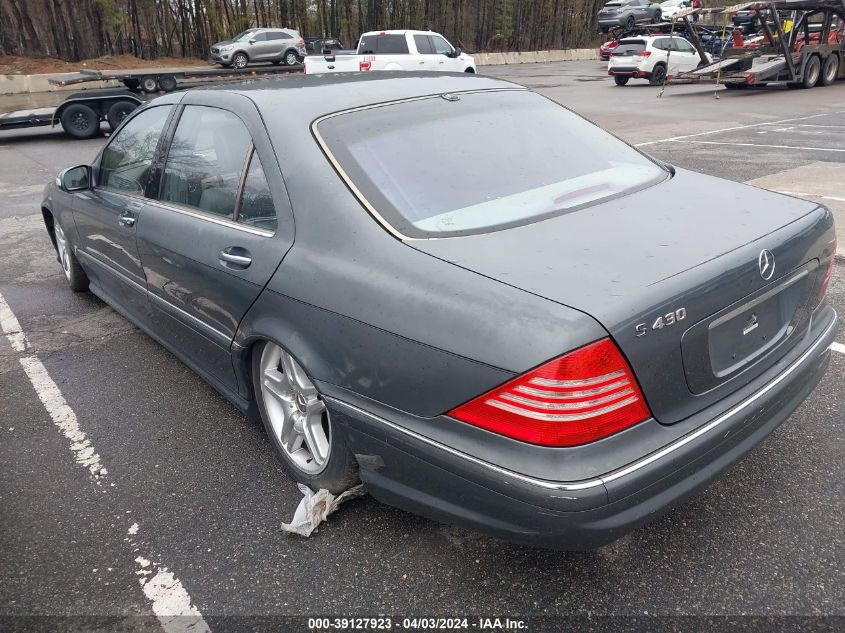 WDBNG70JX6A467883 | 2006 MERCEDES-BENZ S 430