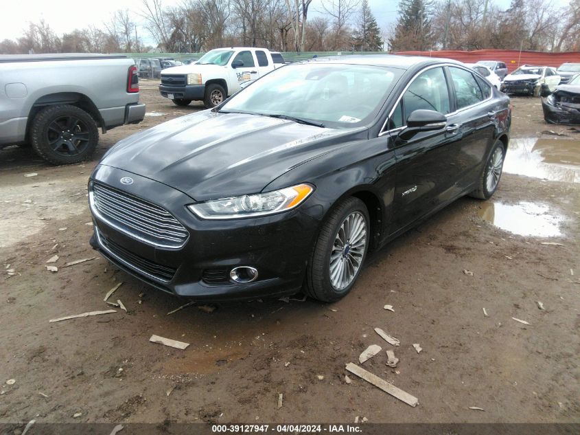 3FA6P0RU5DR322222 | 2013 FORD FUSION HYBRID