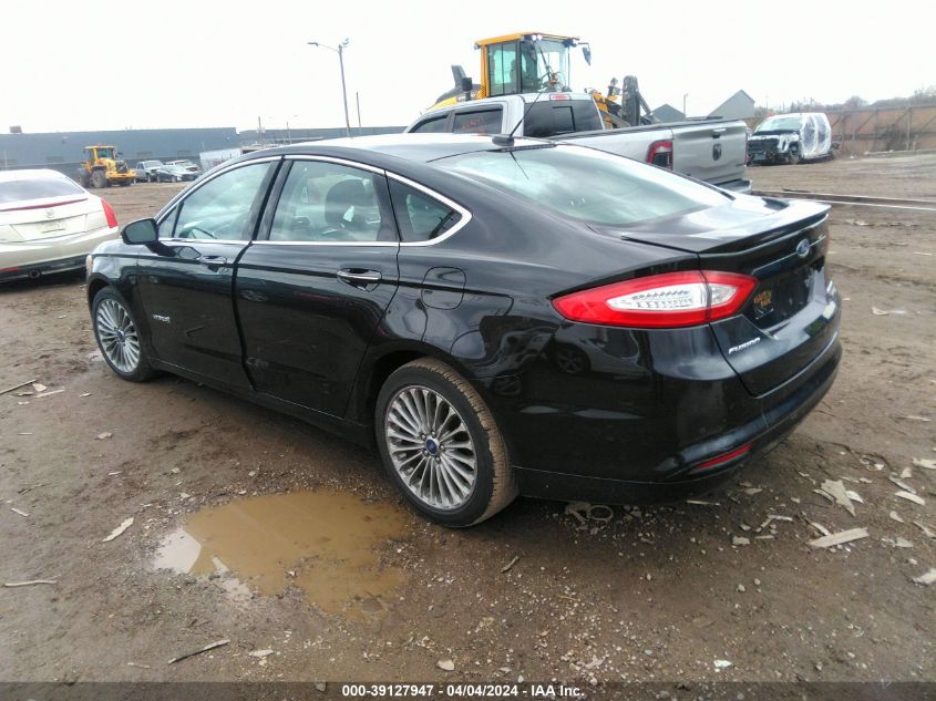 3FA6P0RU5DR322222 | 2013 FORD FUSION HYBRID