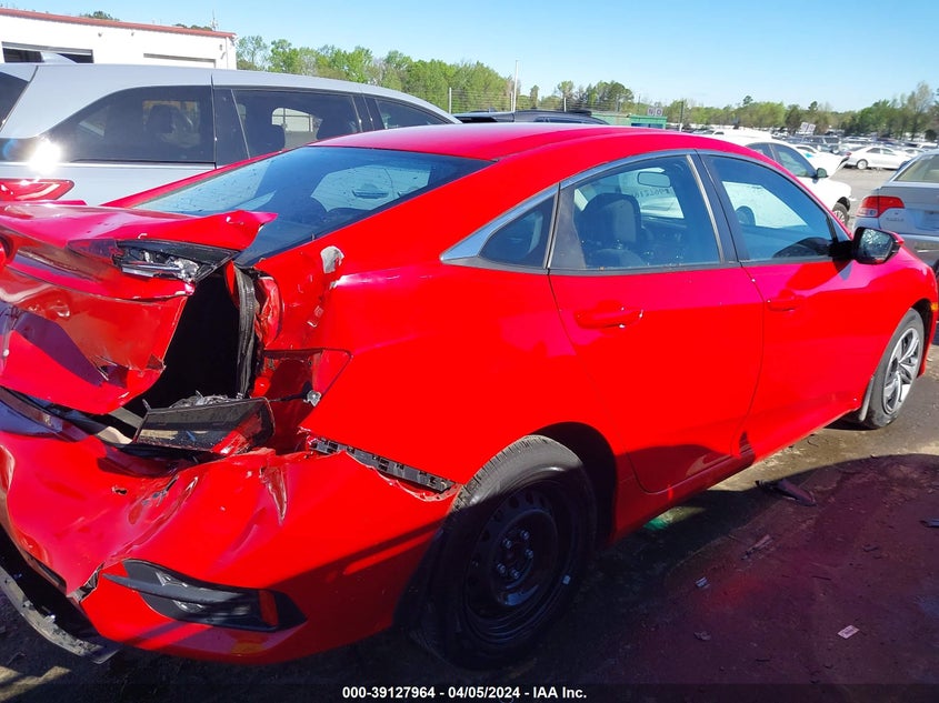 VIN 2HGFC2F67MH553322 2021 HONDA CIVIC LX