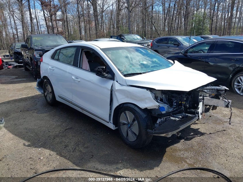 2022 Hyundai Ioniq Hybrid Se VIN: KMHC75LC7NU284959 Lot: 39127966