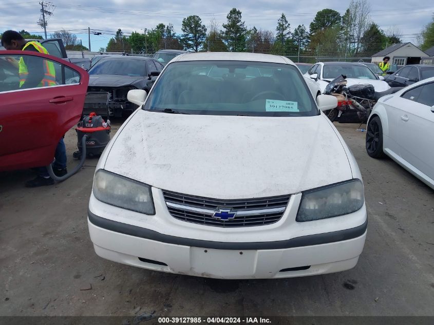 2G1WF52E049269683 | 2004 CHEVROLET IMPALA