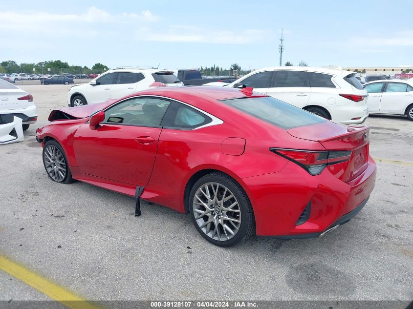 JTHHZ5BC5K5021685 2019 Lexus Rc 350