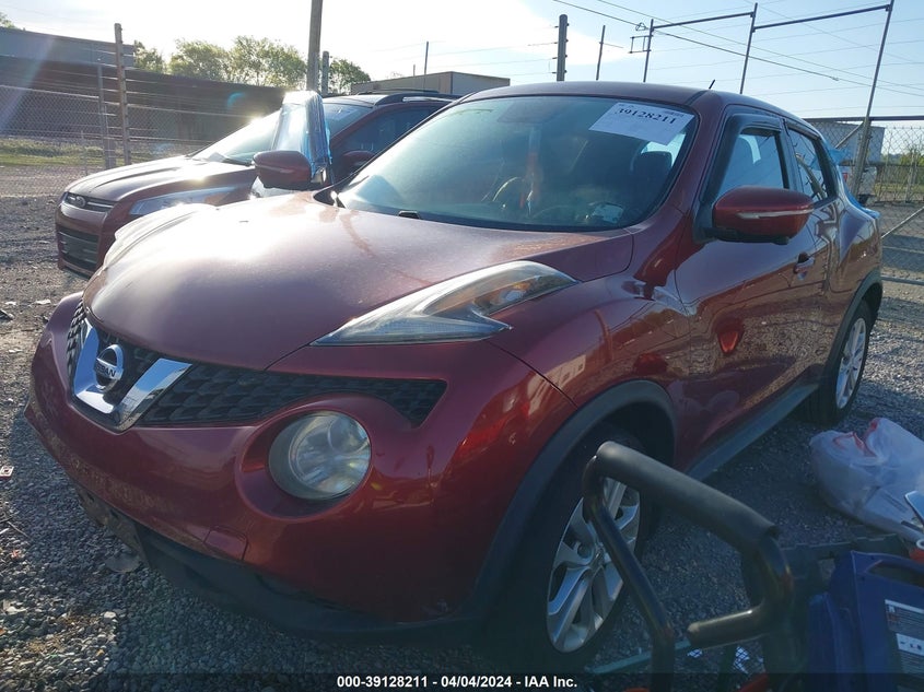 2015 Nissan Juke Sl VIN: JN8AF5MR6FT513371 Lot: 39128211