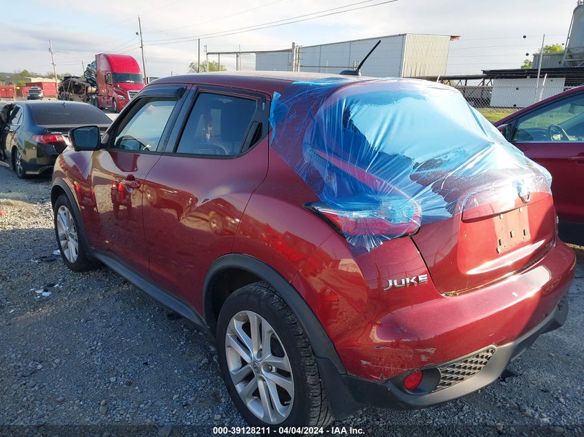 2015 Nissan Juke Sl VIN: JN8AF5MR6FT513371 Lot: 39128211