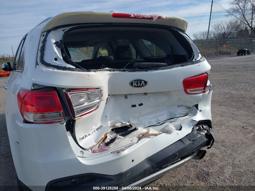 VIN 5XYPHDA51HG304100 2017 KIA SORENTO EX