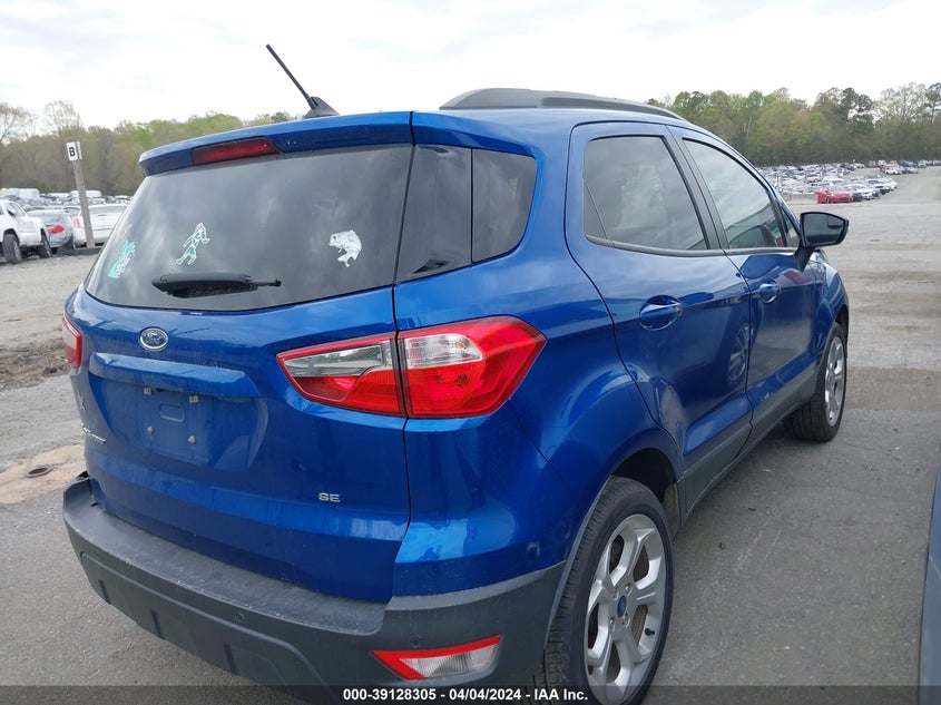 VIN MAJ3S2GE2MC423614 2021 FORD ECOSPORT SE