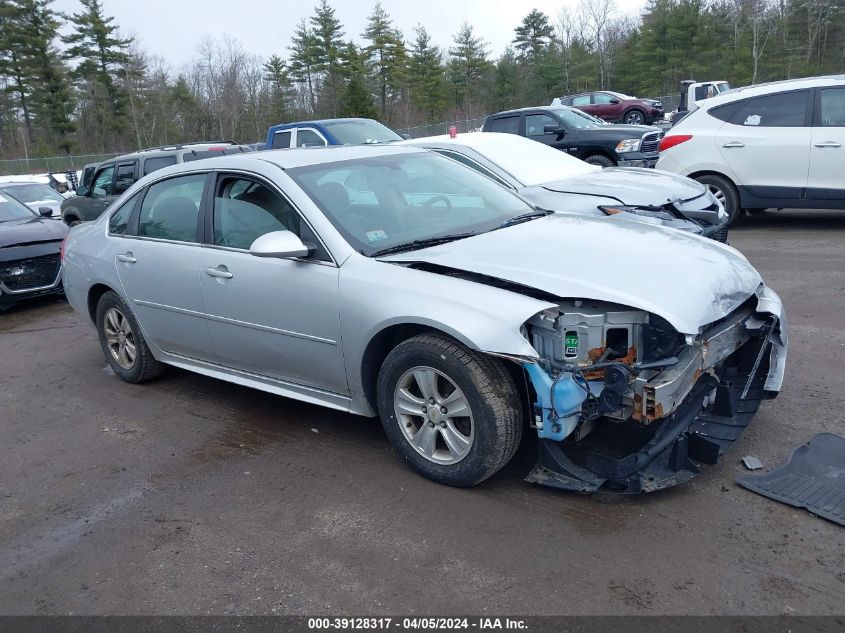 2013 Chevrolet Impala Ls VIN: 2G1WF5E30D1258658 Lot: 39128317