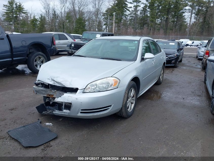 2013 Chevrolet Impala Ls VIN: 2G1WF5E30D1258658 Lot: 39128317