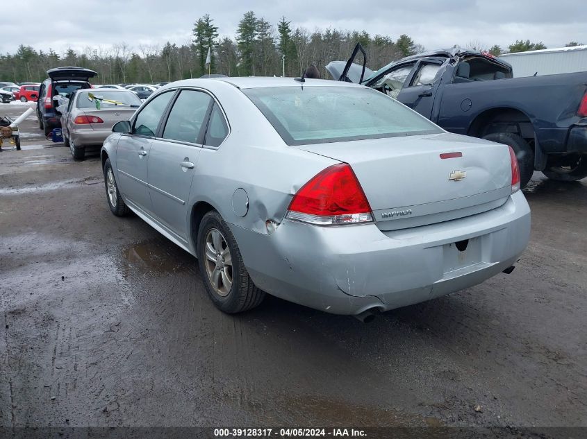 2013 Chevrolet Impala Ls VIN: 2G1WF5E30D1258658 Lot: 39128317