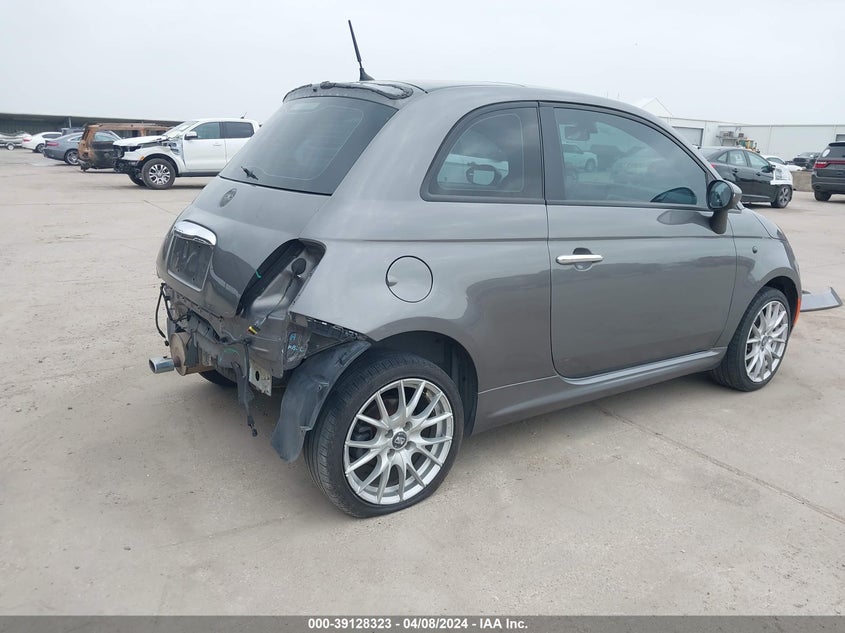 2012 Fiat 500 Sport VIN: 3C3CFFBR6CT352831 Lot: 39128323