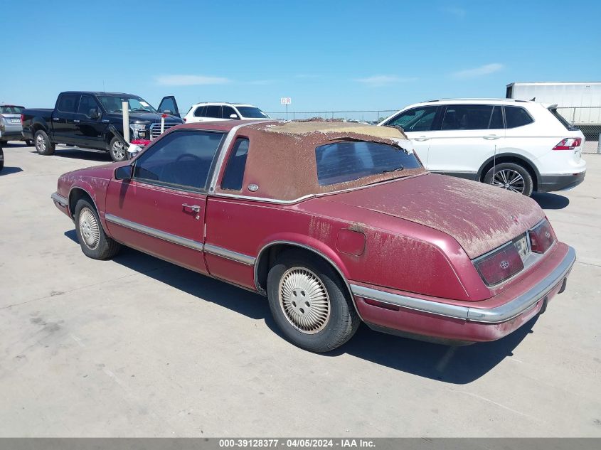 1990 Buick Riviera VIN: 1G4EZ13C8LU407998 Lot: 39128377