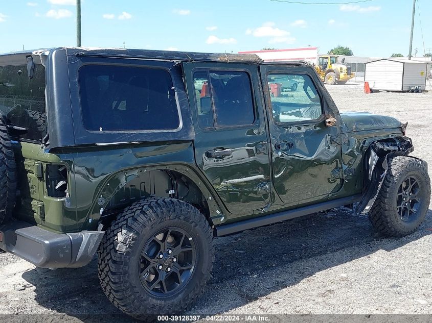 2024 Jeep Wrangler 4-Door Willys 4X4 VIN: 1C4PJXDG8RW236725 Lot: 39128397