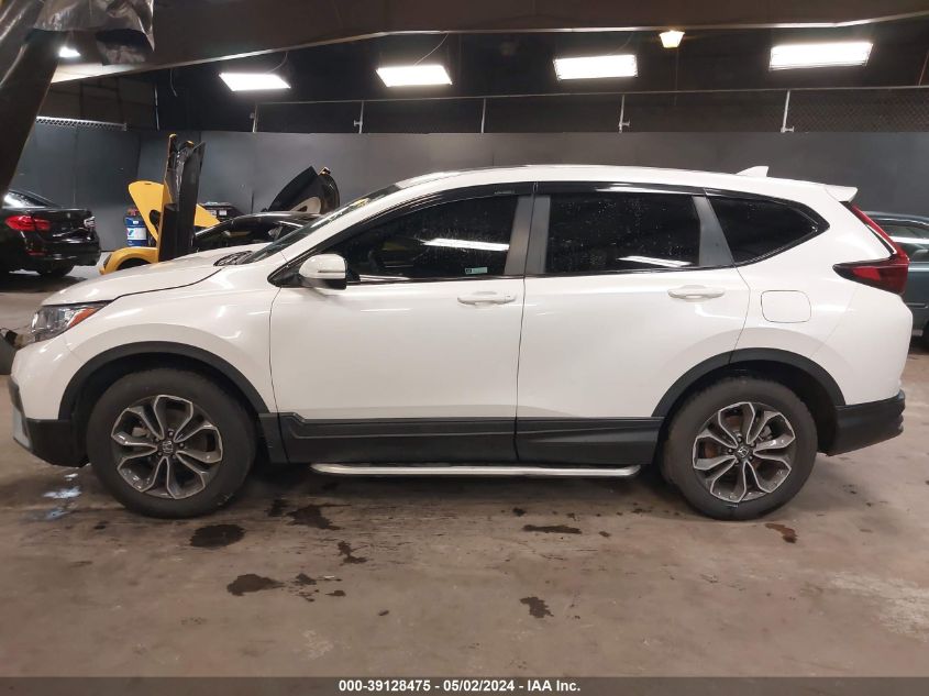 2021 Honda Cr-V Awd Ex-L VIN: 5J6RW2H83MA013203 Lot: 39128475