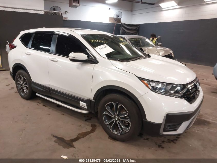 2021 Honda Cr-V Awd Ex-L VIN: 5J6RW2H83MA013203 Lot: 39128475