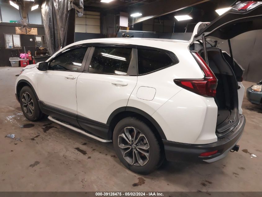 2021 Honda Cr-V Awd Ex-L VIN: 5J6RW2H83MA013203 Lot: 39128475