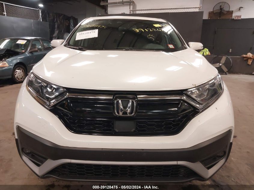 2021 Honda Cr-V Awd Ex-L VIN: 5J6RW2H83MA013203 Lot: 39128475