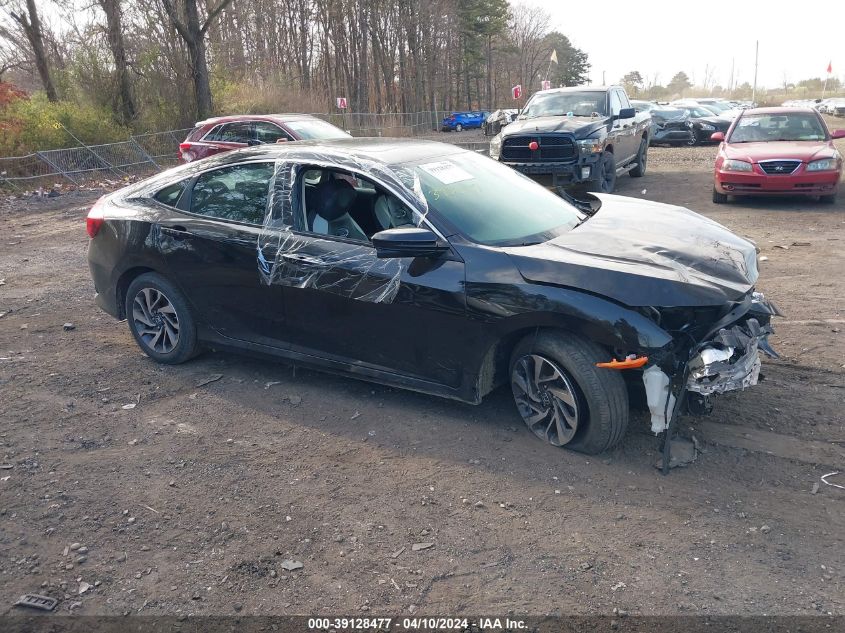 2018 Honda Civic Ex VIN: 2HGFC2F77JH545225 Lot: 39128477