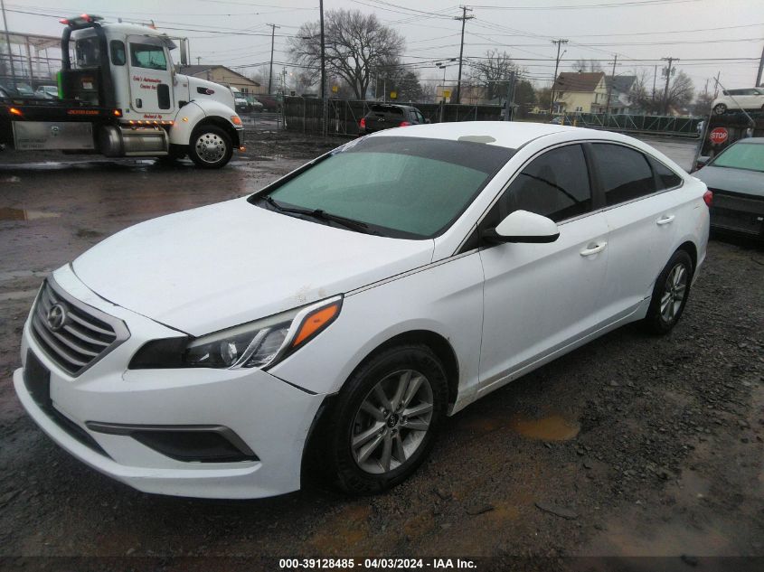 2016 Hyundai Sonata Se VIN: 5NPE24AF6GH283690 Lot: 39128485