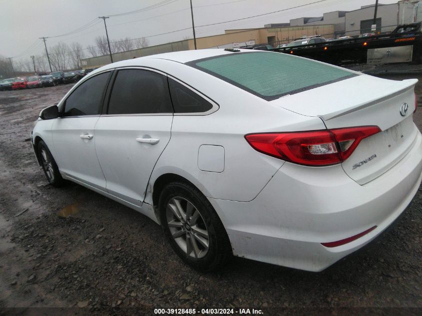 2016 Hyundai Sonata Se VIN: 5NPE24AF6GH283690 Lot: 39128485