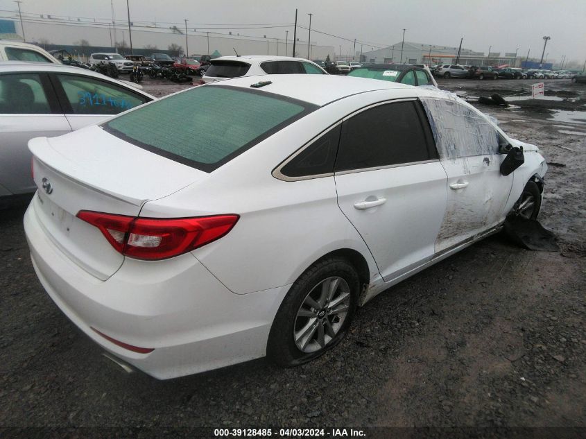 2016 Hyundai Sonata Se VIN: 5NPE24AF6GH283690 Lot: 39128485