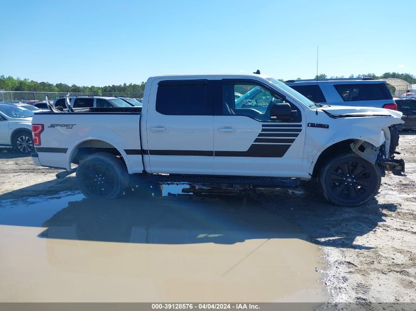 1FTEW1EP7KFA12405 2019 Ford F-150 Xlt