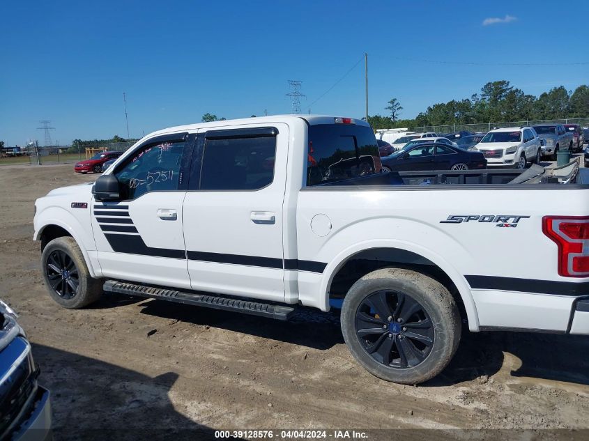 1FTEW1EP7KFA12405 2019 Ford F-150 Xlt