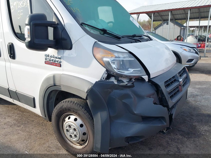 2018 RAM PROMASTER 1500 LOW ROOF 136 WB - 3C6TRVAGXJE104071