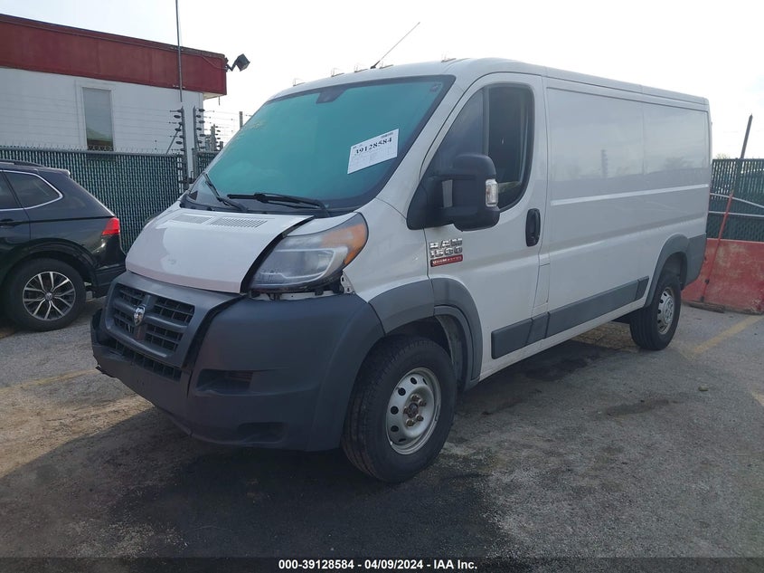 2018 RAM PROMASTER 1500 LOW ROOF 136 WB - 3C6TRVAGXJE104071