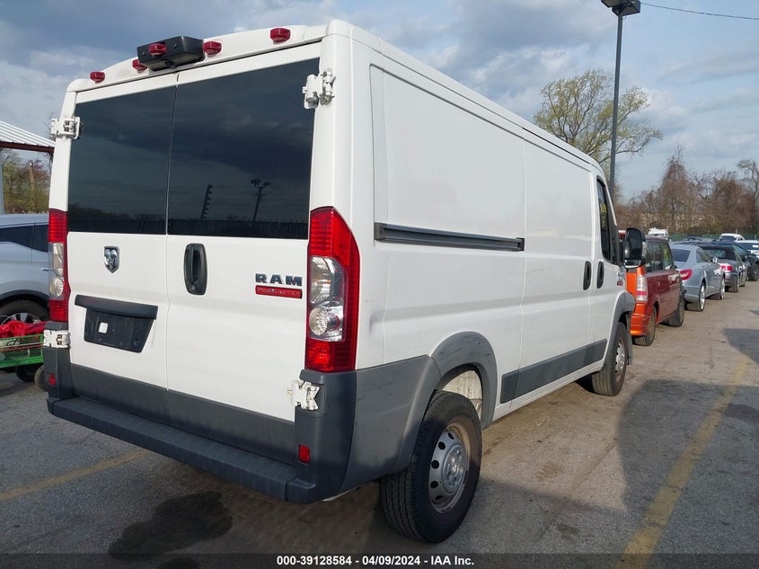 2018 RAM PROMASTER 1500 LOW ROOF 136 WB - 3C6TRVAGXJE104071