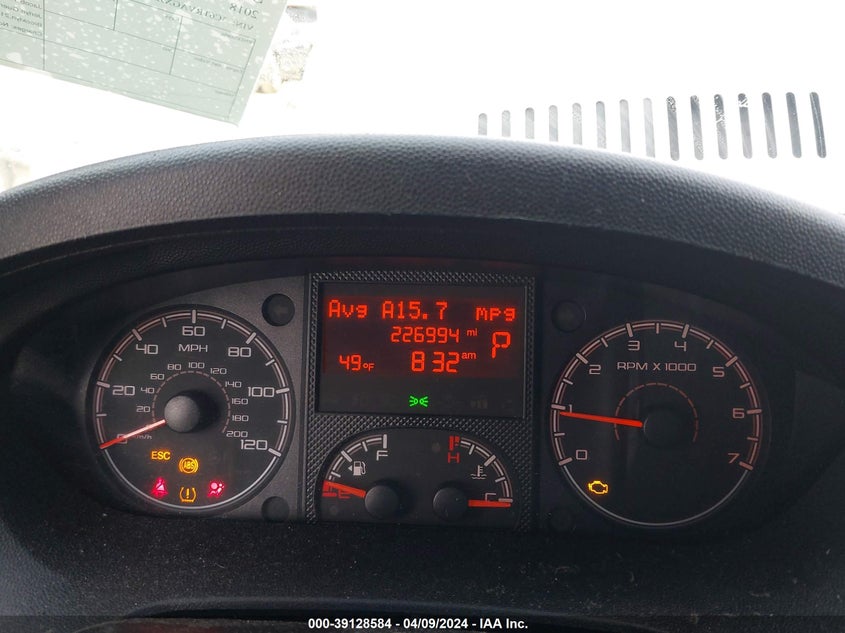 2018 RAM PROMASTER 1500 LOW ROOF 136 WB - 3C6TRVAGXJE104071