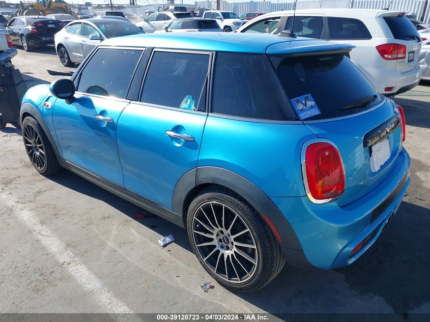 2015 Mini Hardtop Cooper S VIN: WMWXU3C53F2B62424 Lot: 39128723