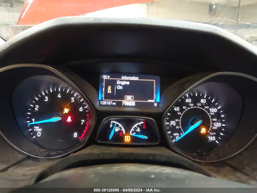 VIN 1FADP3N29JL279639 2018 FORD FOCUS TITANIUM