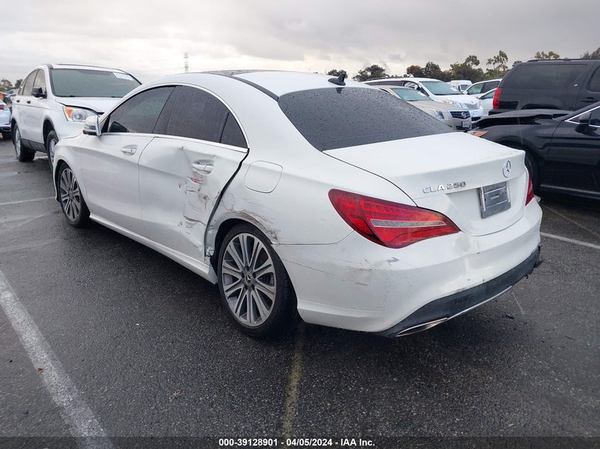 2018 Mercedes-Benz Cla 250 VIN: WDDSJ4EB8JN520772 Lot: 39128901