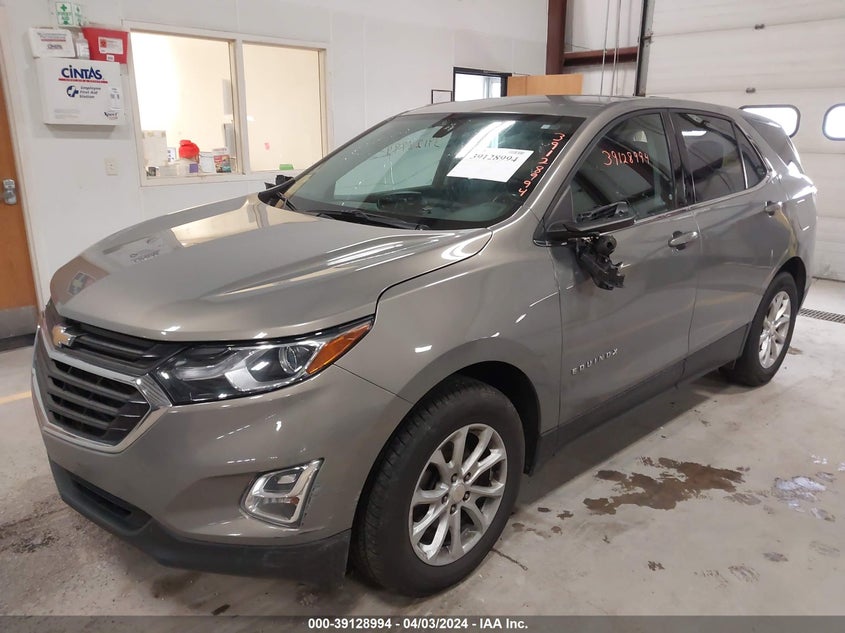 VIN 3GNAXJEV6JS611551 2018 CHEVROLET EQUINOX LT