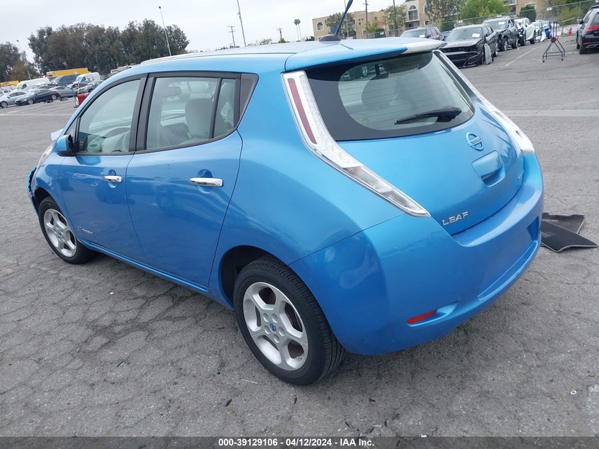 2013 Nissan Leaf Sv VIN: 1N4AZ0CP2DC409498 Lot: 39129106