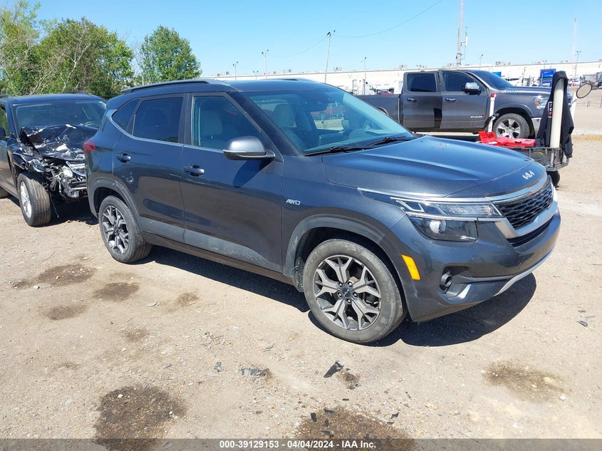 2022 Kia Seltos Ex VIN: KNDERCAA9N7302700 Lot: 39129153